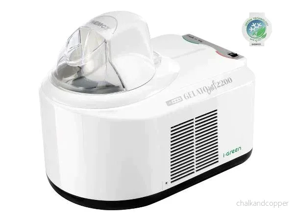 Nemox Gelato Chef 2200 I-Green Glassmaskin 35 x 24 x 30 cm 1,5 liter 110 watt Vit