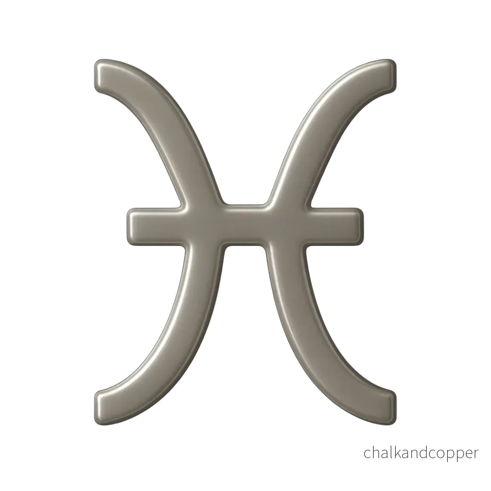 Zodiak Glyf – Pisces (Fiskarna) - Bild 3