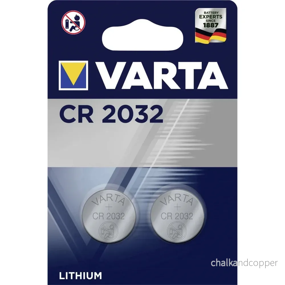 Batteri CR2032 3V litium VARTA PROFESSIONAL - 2 st