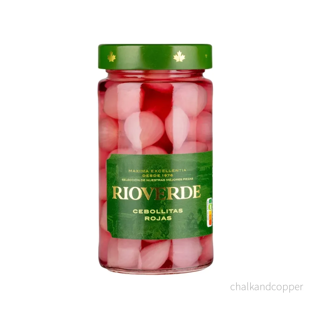 Rioverde Cebollitas Roja Röd Syltlök 345g