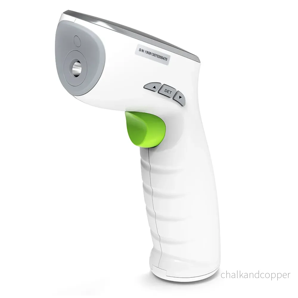 Promedix PR-960 beröringsfri infraröd medicinsk termometer + 2x AAA Varta Industrial-batterier - Bild 3