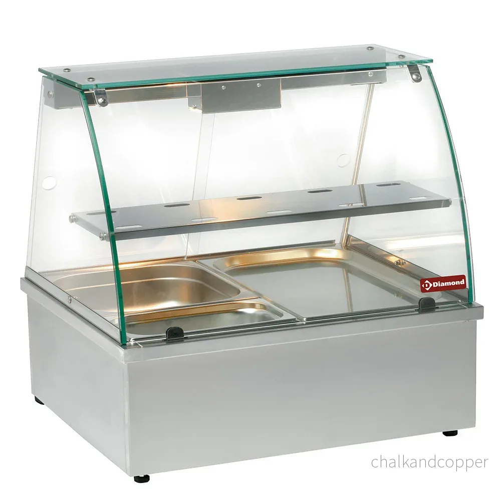 Varm monter, bain-marie 2x GN 1/1, panorama Varm monter, bain-marie 2x GN 1/1, panorama