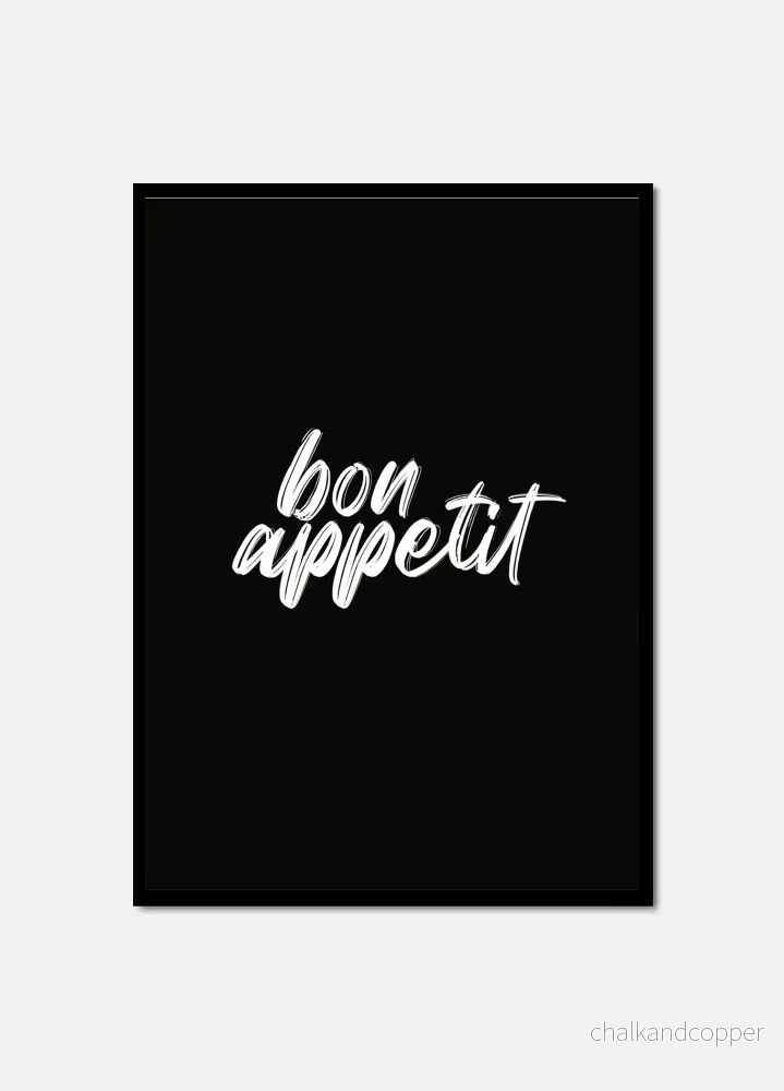 Bon Appetit Bon Appetit