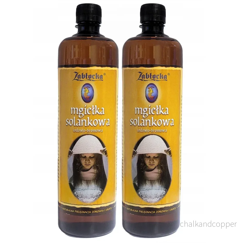 2x Zablocka Salt Mist 950 ml för inhalation i inhalatorer