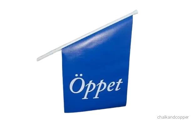 Fasadflagga "Öppet" - Bild 2