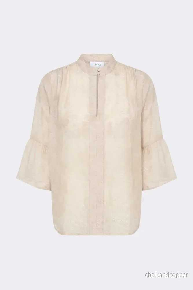 LR-Orion 2 Blouse Light Taupe Levete Room