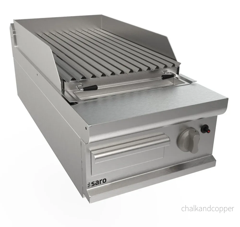 SARO Gasgrillbord med lavasten modell LQ / BS1BB