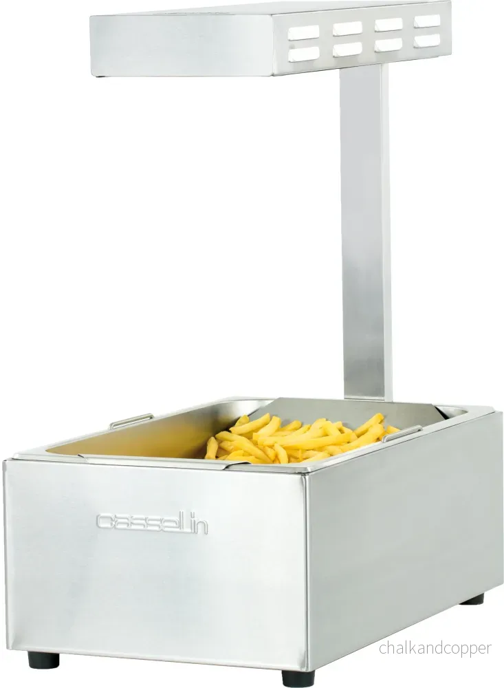 Pommes frites GN1/1 med infraröd lampa Pommes frites GN1/1 med infraröd lampa