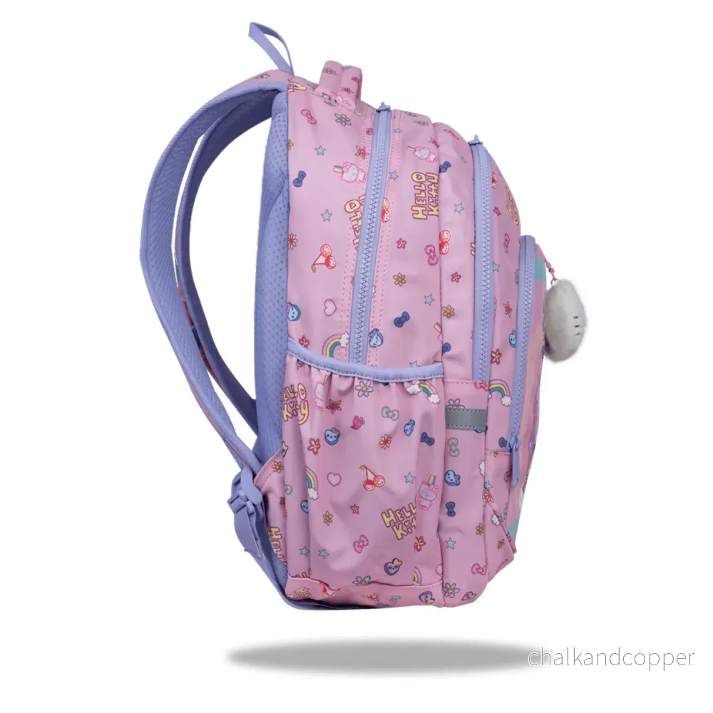 Hello Kitty Coolpack skolryggsäck, storlek Primo Pro (16"), formad rygg och vadderade axelremmar, 2 huvudfack och ett fack för bärbar dator, förstärkt botten, F162025 - Bild 3