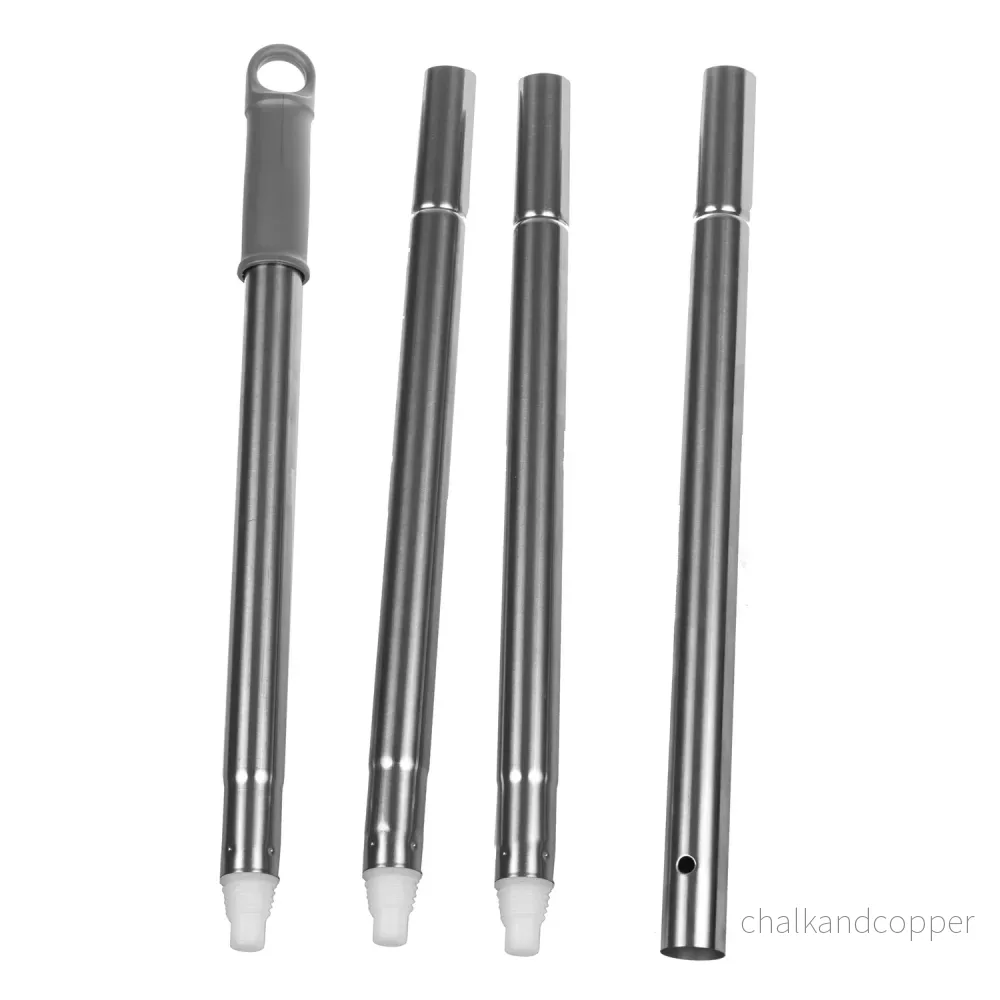 Ersättningshandtag Justerbart Från 102 Till 130 cm Kompatibel Med GB850 och GB870 MaxiClean Flat Mop Set
