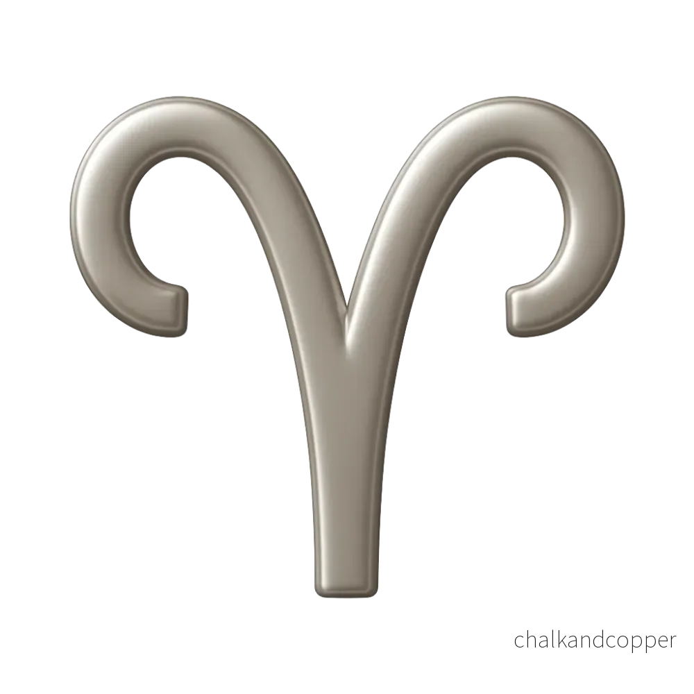 Zodiak Glyf – Aries (Väduren) - Bild 3