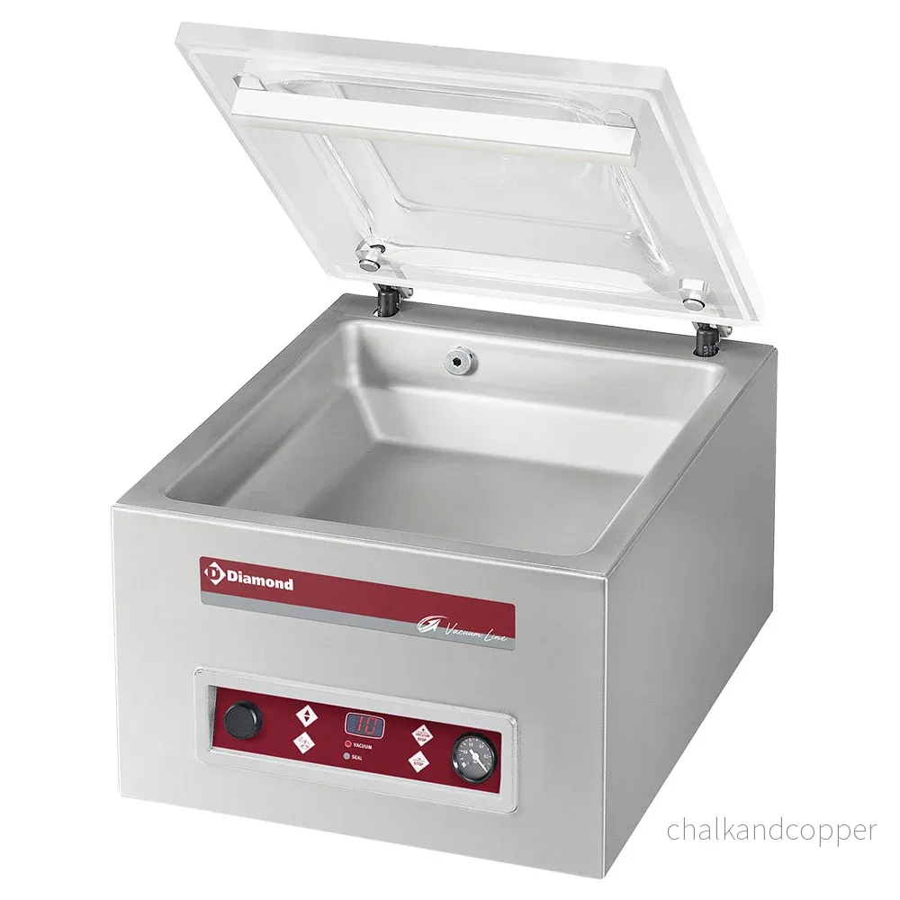 Vakuummaskin, kammare 350x370xh150 mm – 8 m3/h