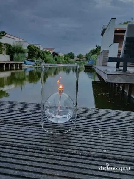 Oljelampa stormlykta M - Bild 3