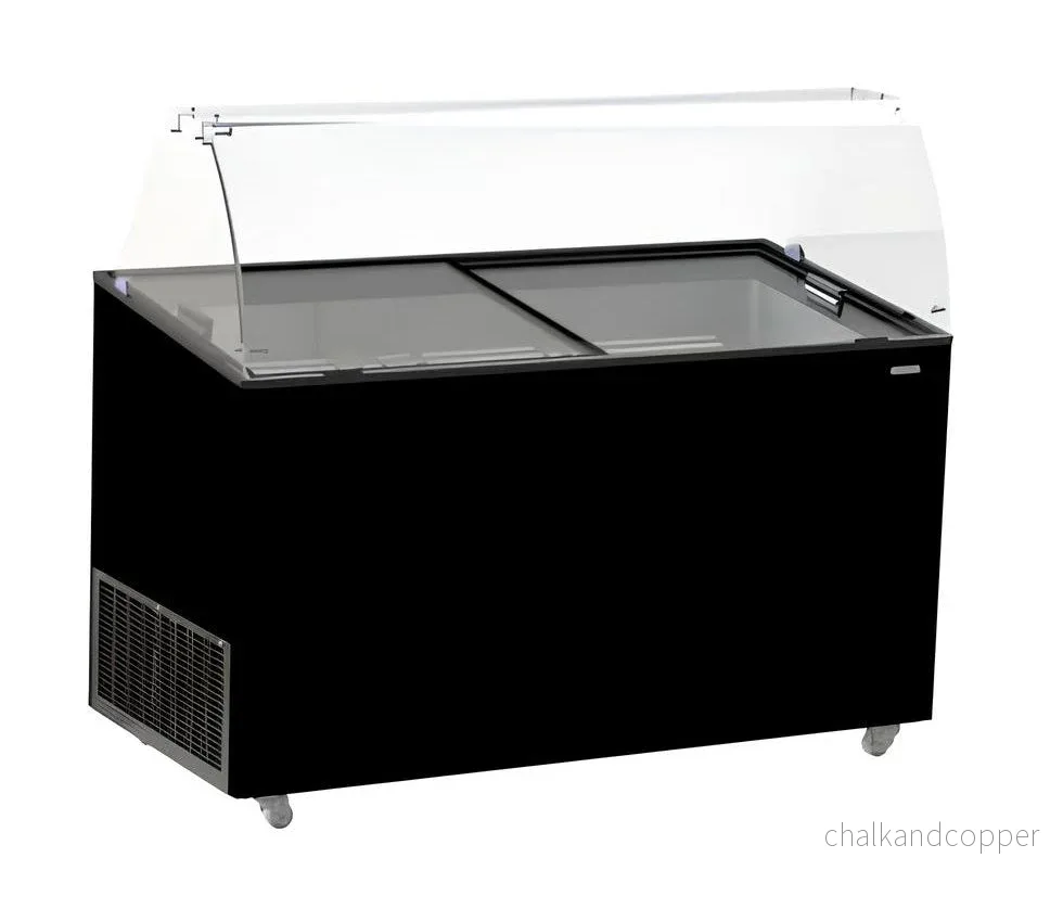 Glassdisplay Tenerife svart 10×5 liter Glassdisplay Tenerife svart 10×5 liter
