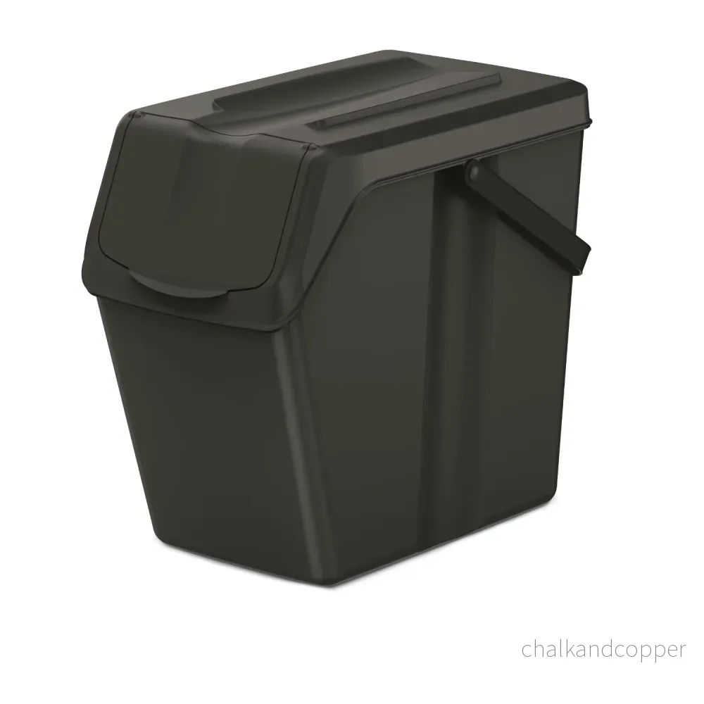 Keden SORTI BOX 3x25l soptunna - svart återvinning - Bild 2