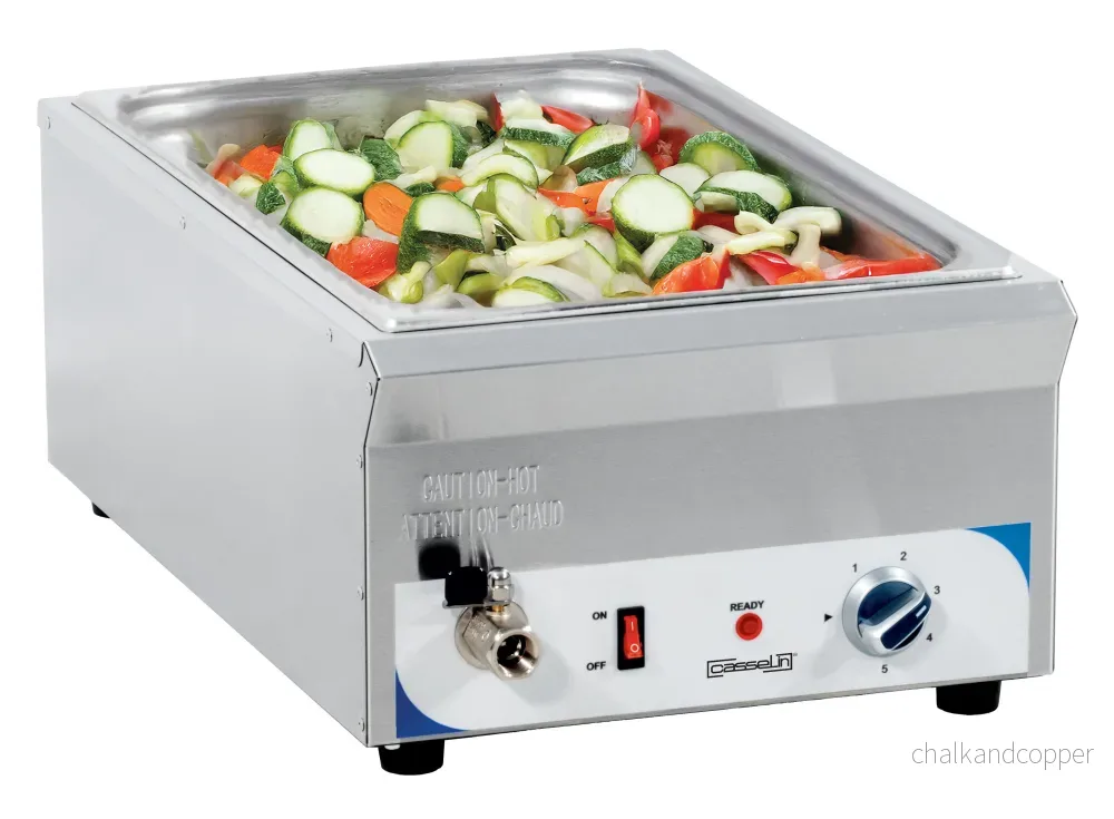 Bain-marie med avloppskran GN 1/1 – 100 mm Bain-marie med avloppskran GN 1/1 – 100 mm