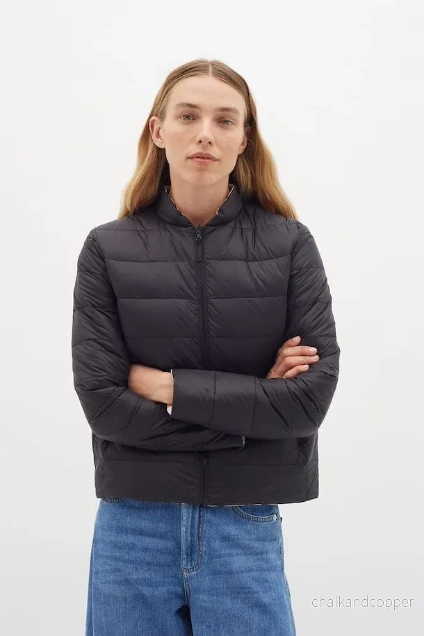 LilaIW Reversible Jacket Black InWear