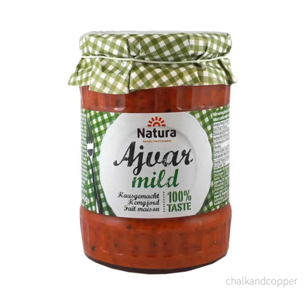 Ajvar mild 550 g – Natura