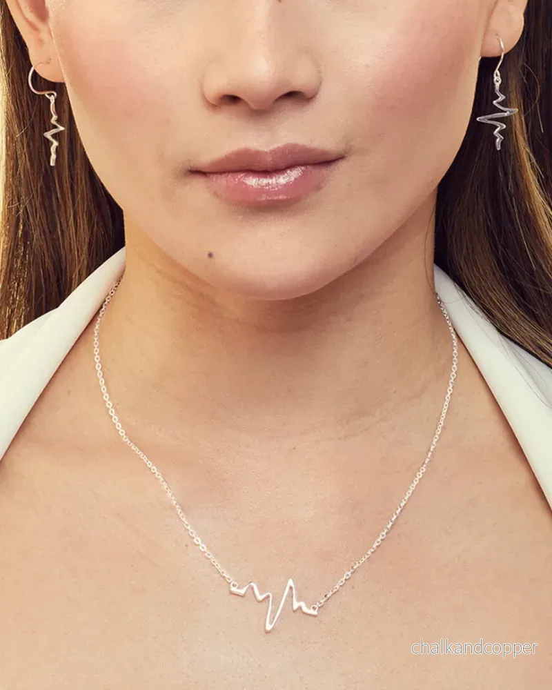 Heartbeat - Silverhalsband - Bild 3