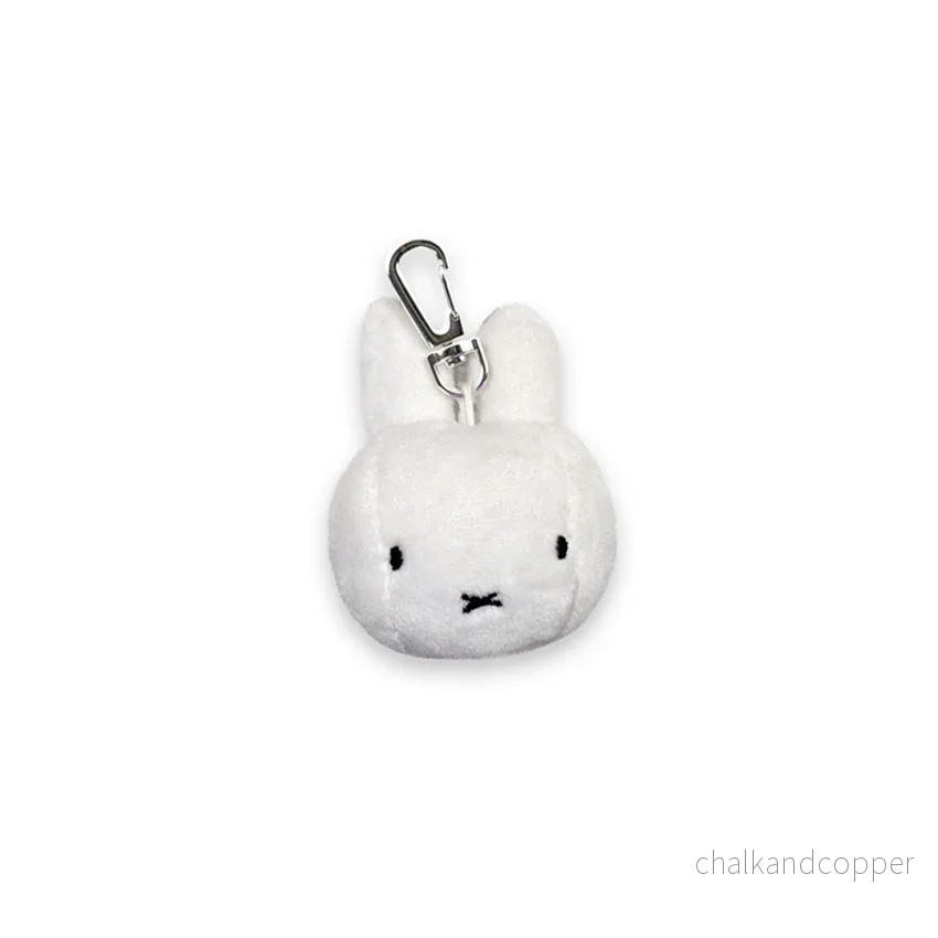 Miffy® plüschnyckelring – Miffy huvud vit - Bild 2