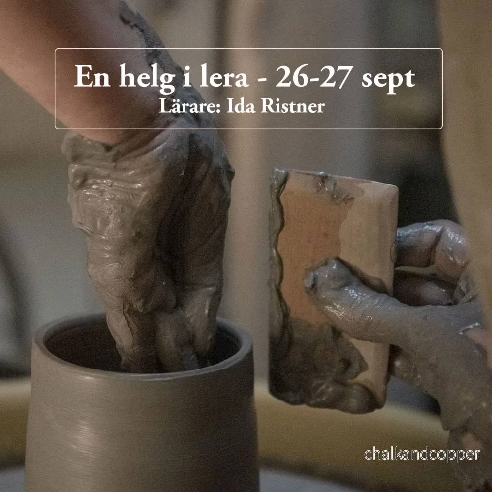 Helgkurs i drejning: 26-27 september 2026 Helgkurs i drejning: 26-27 september 2026