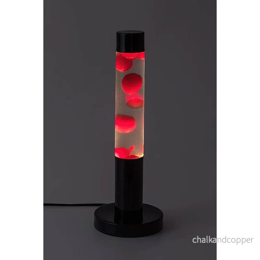 LED-lavalampe Rabalux, effekt 25 W, 3000 K, rött vax, Lavastic - Bild 3