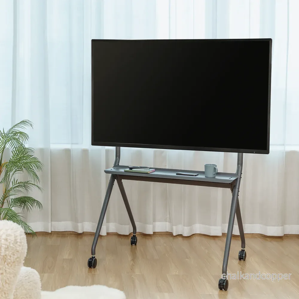 Mobilt TV-golvstativ Maclean, 50"-86", 120kg, MC-977 - Bild 3