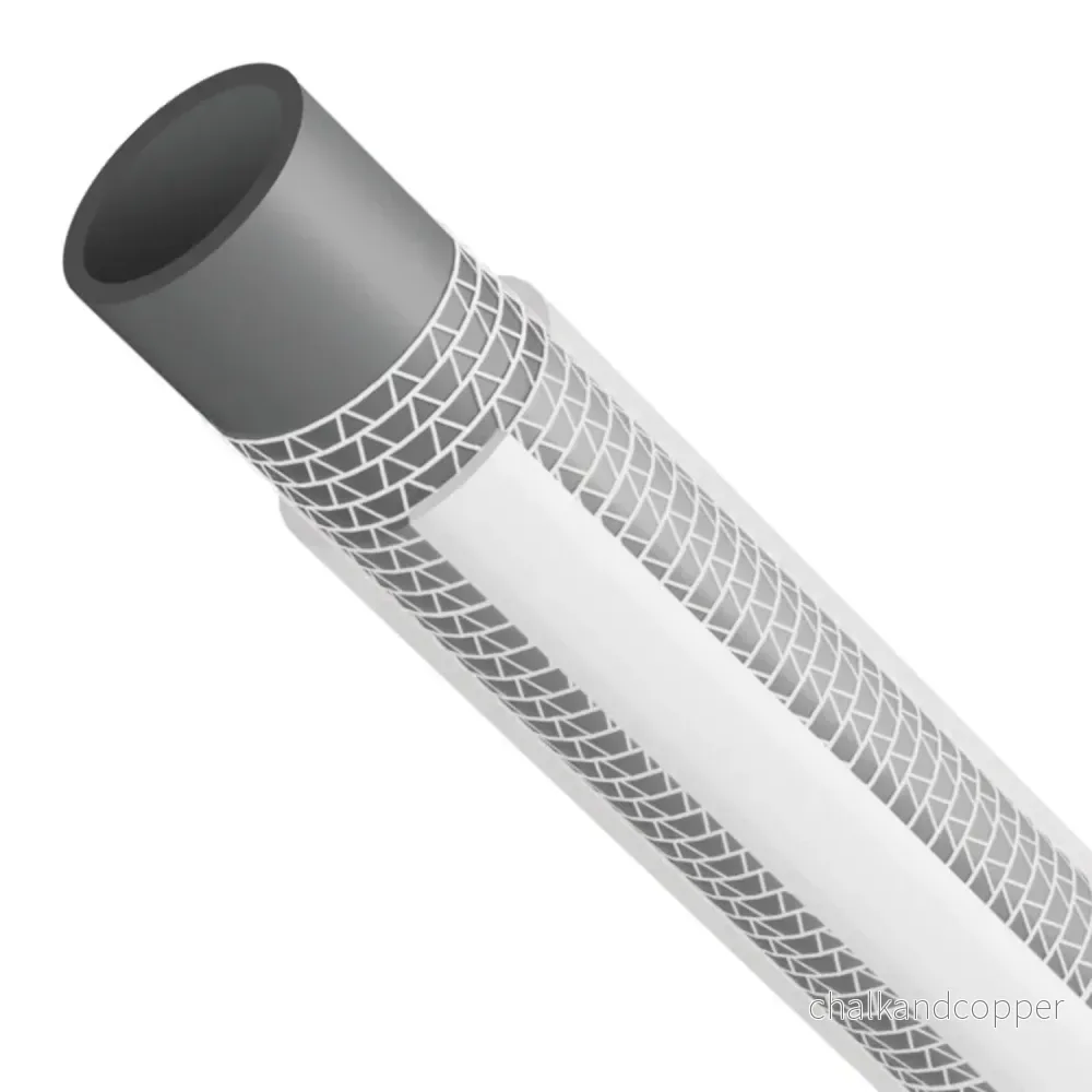 Vartco Silver TFS 3-Lagers Trädgårdsslang Vattenslang Flexibel Antivridslang Trädgårdsbevattning Flexibel Slang UV-Beständig 25 Bar 1/2" 30m - Bild 2