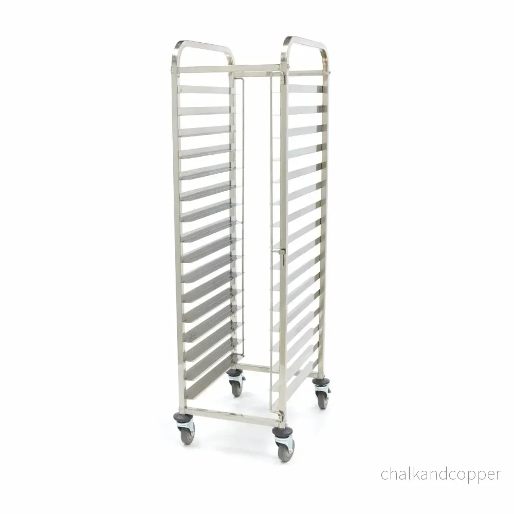 Vagn - Bageristandard - Passar 16 x brickor (60 x 40 cm) - exkl.