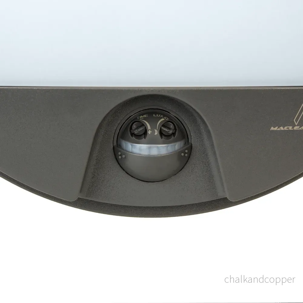 Infraröd rörelsedetektor LED-lampa MCE291 GR 1100lm 15W IP54 Maclean Energy färg grå - Bild 3