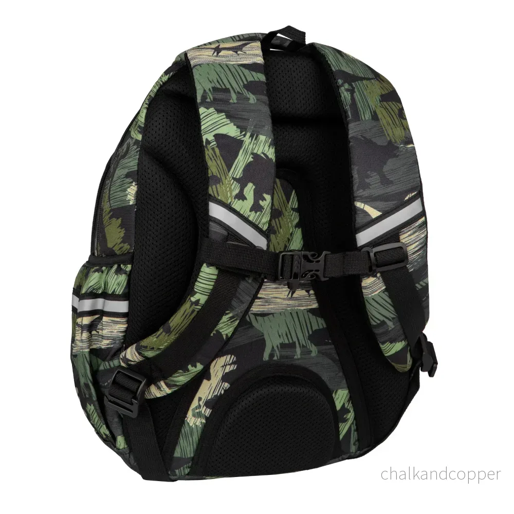 Coolpack ungdomsryggsäck, 3 fack, konturerad rygg, Jerry Adventure Park - Bild 3