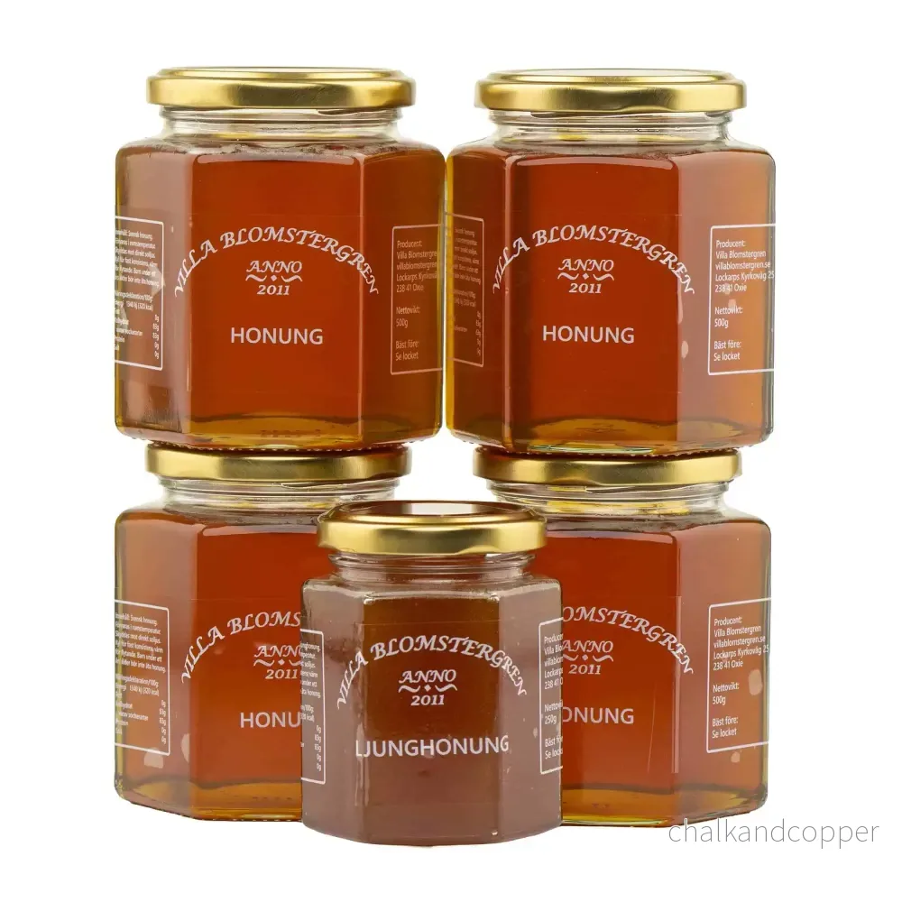 Stort honungspaket – 2 kg flytande honung + halva priset på 250g ljunghonung! - Bild 2