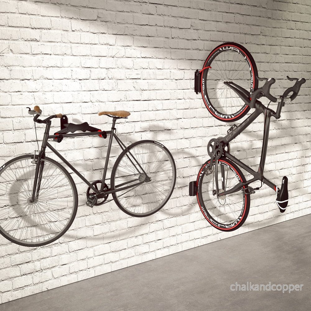 Maclean väggmonterad cykelhållare, max 25 kg, MC-457, 2 stycken - Bild 3
