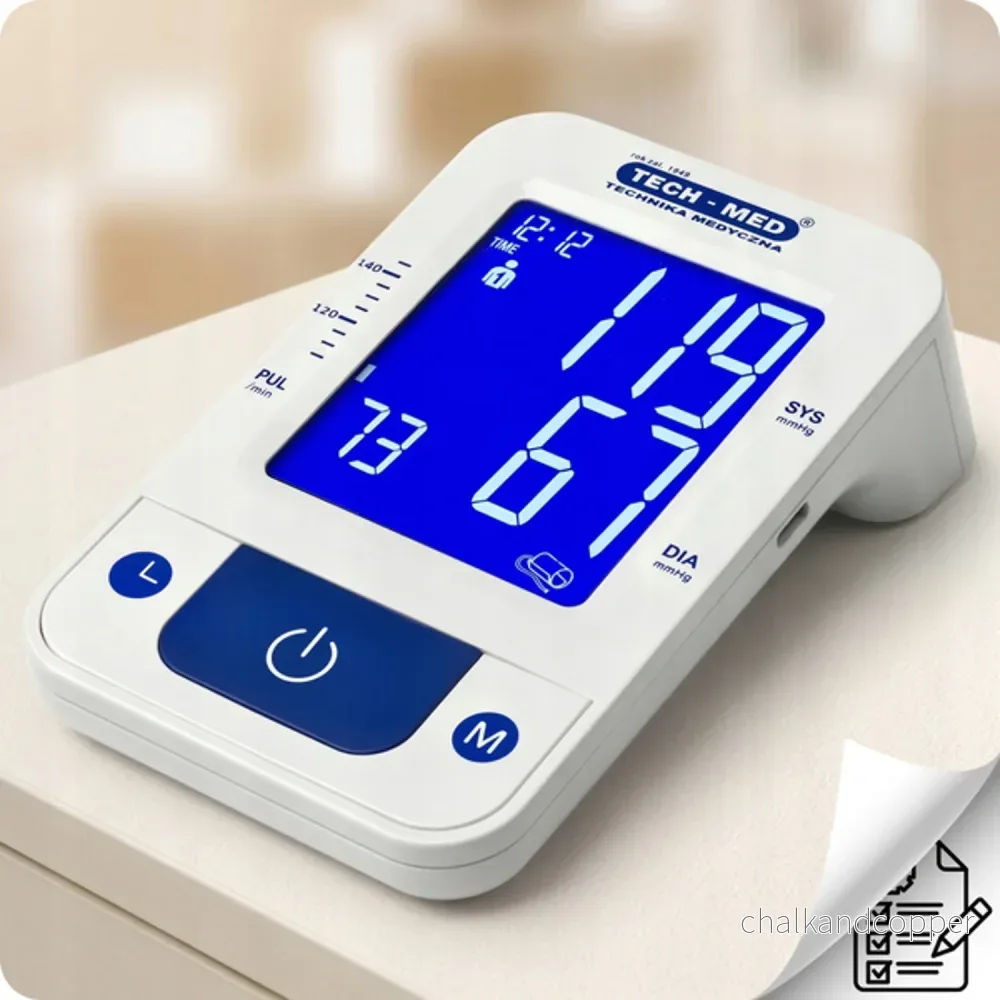 Elektronisk blodtrycksmätare, röstfunktion, manschett 22–42 cm, IHB-indikator, TMA-CONTROL3, Techmed - Bild 3