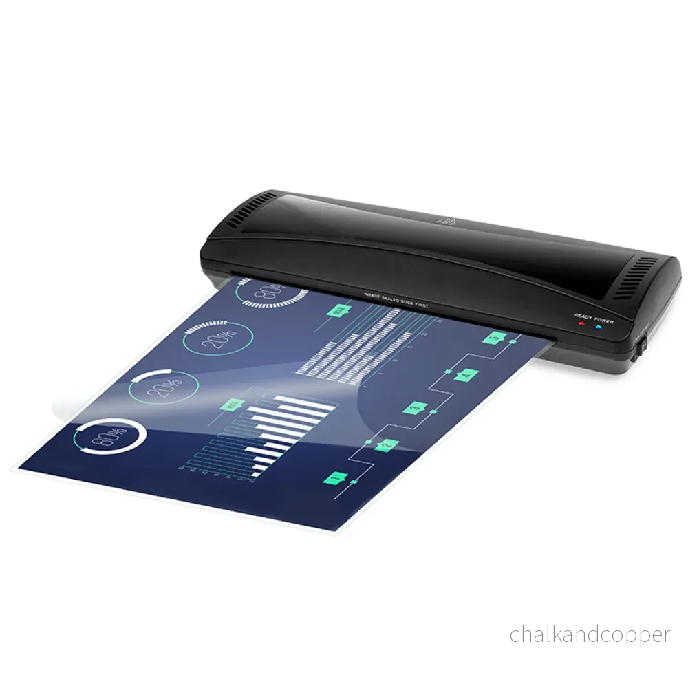 Tracer-laminator, varm och kall, A3-format, 5 ark film, TRL-A3 - Bild 3